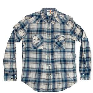 LUCKY BRAND Classic Fit long Sleeve Button Down, Size M